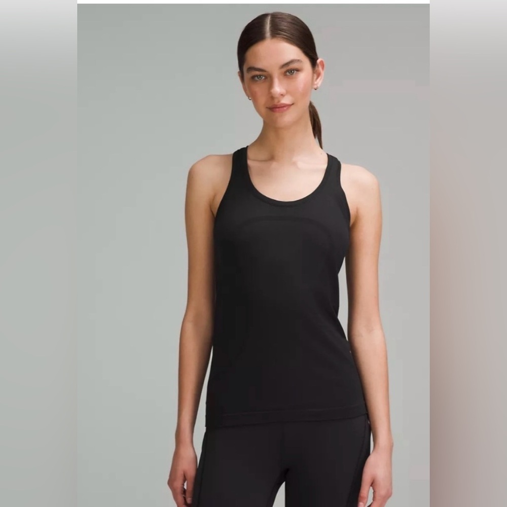Black Lululemon Swiftly Tech Racerback Tank Top